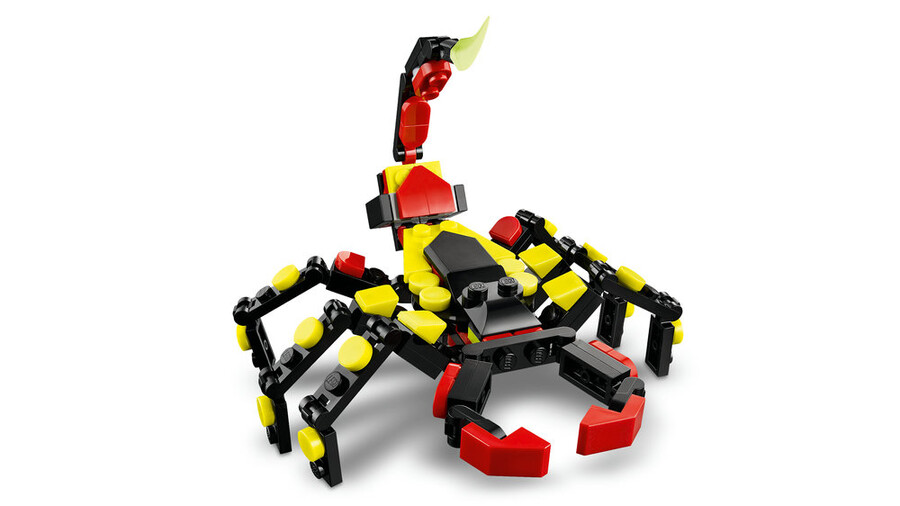 LEGO Creator 3'ü 1 Arada Vahşi Hayvanlar Şaşırtıcı Örümcek 31159