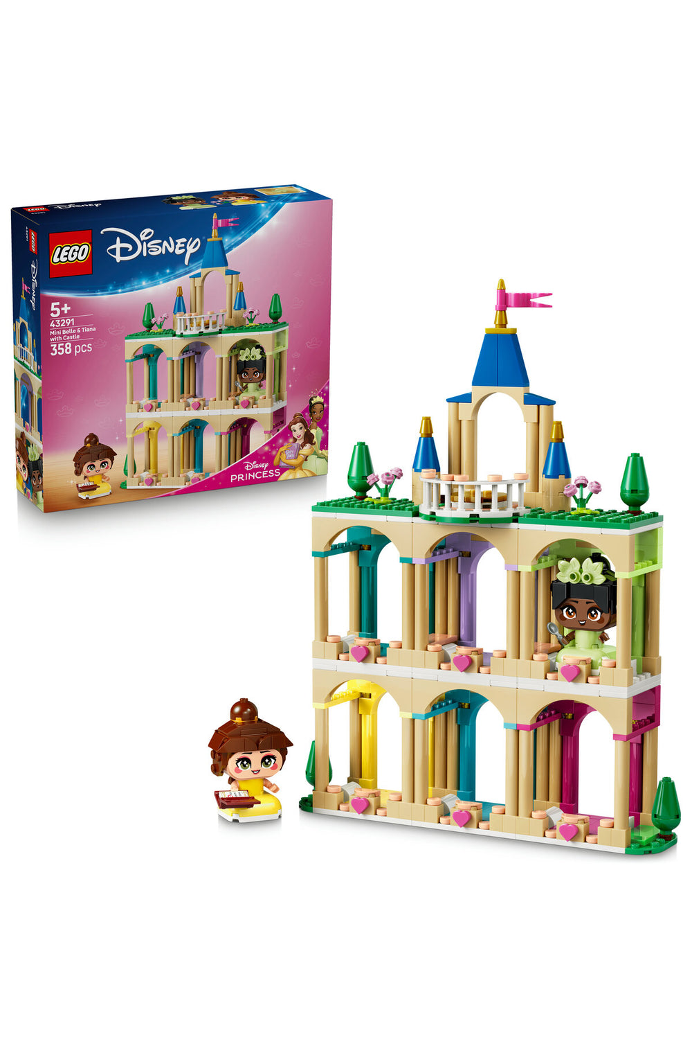 LEGO Disney Belle ve Tiana Mini Şato 43291