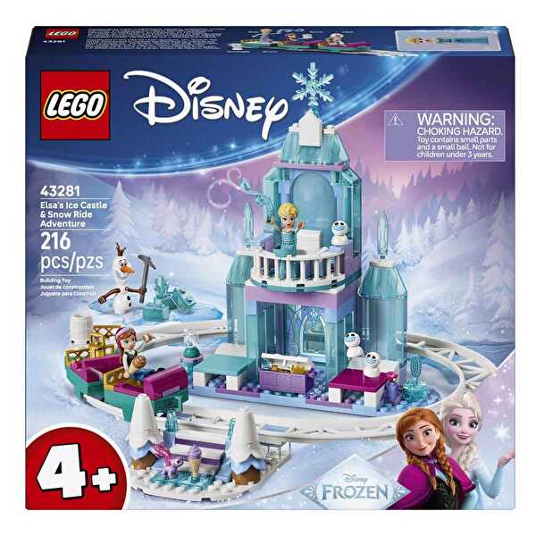 LEGO Disney Elsa nın Buz Şatosu ve Kar Kızağı Mace