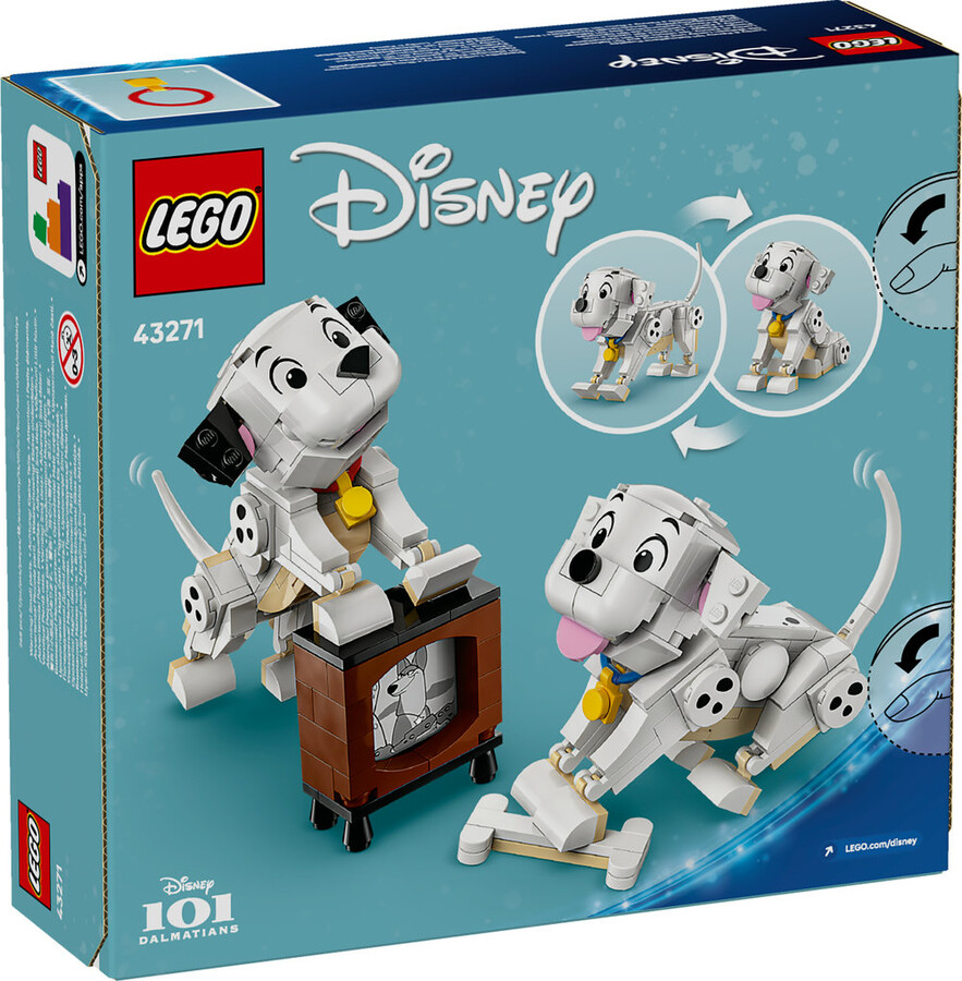 LEGO Disney Lucky ve Penny 101 Köpek Yavruları 43271