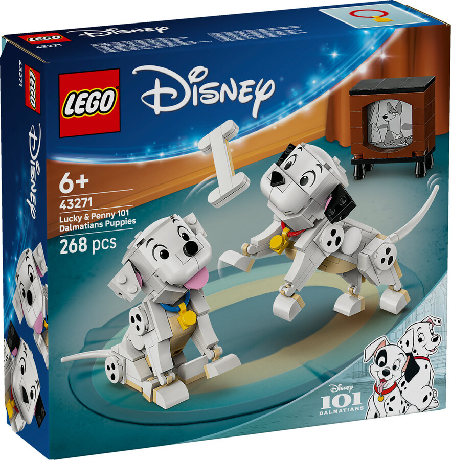 LEGO Disney Lucky ve Penny 101 Köpek Yavruları 43271