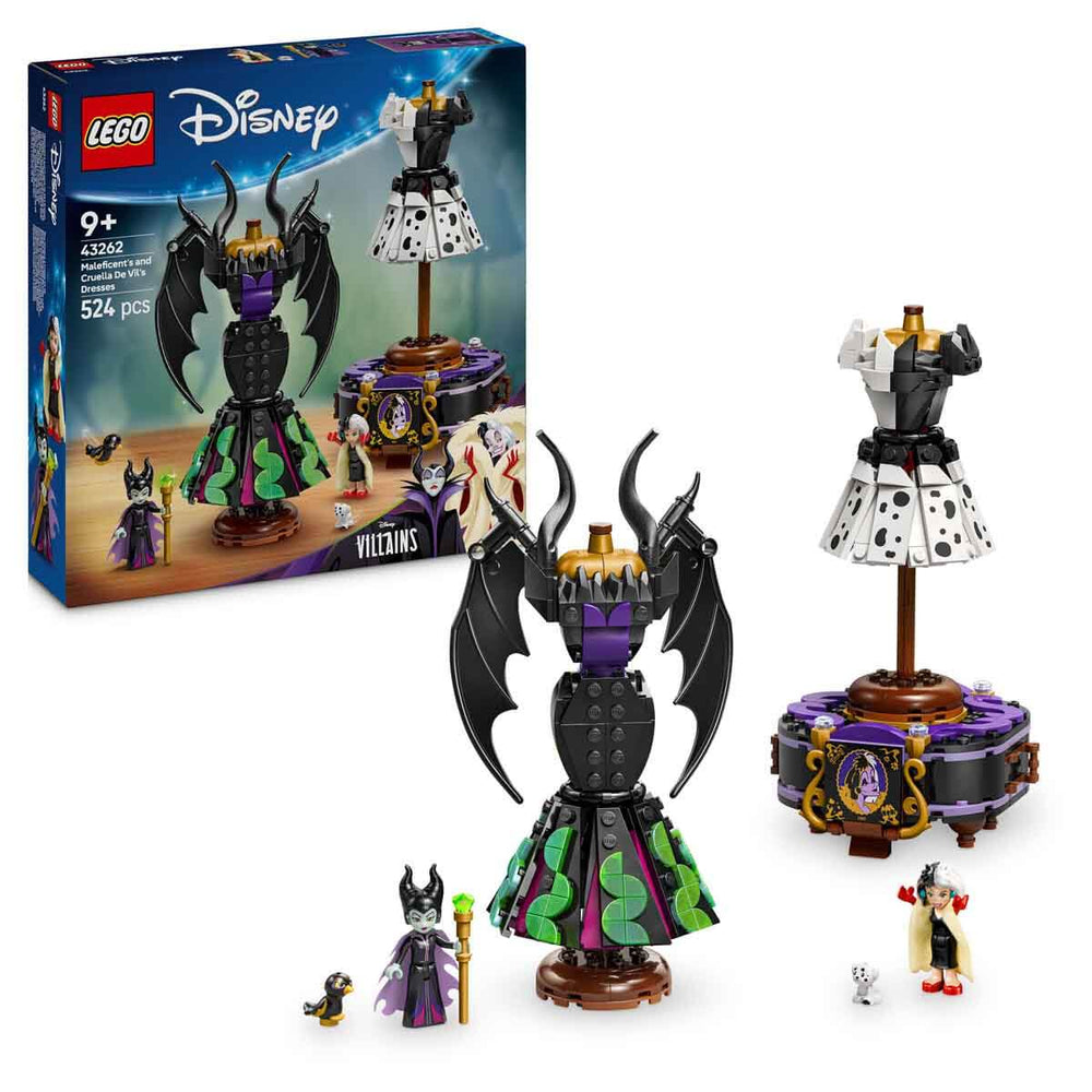 LEGO Disney Malefiz ve Cruella nın Elbiseleri