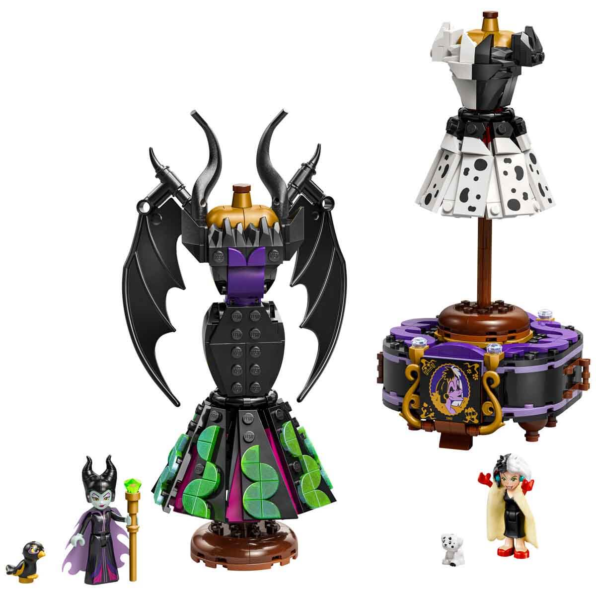LEGO Disney Malefiz ve Cruella nın Elbiseleri