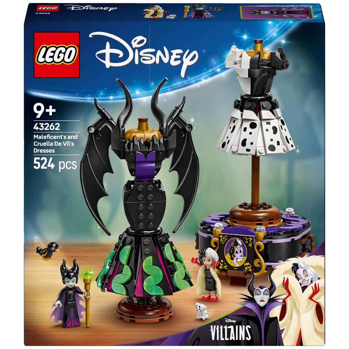 LEGO Disney Malefiz ve Cruella nın Elbiseleri