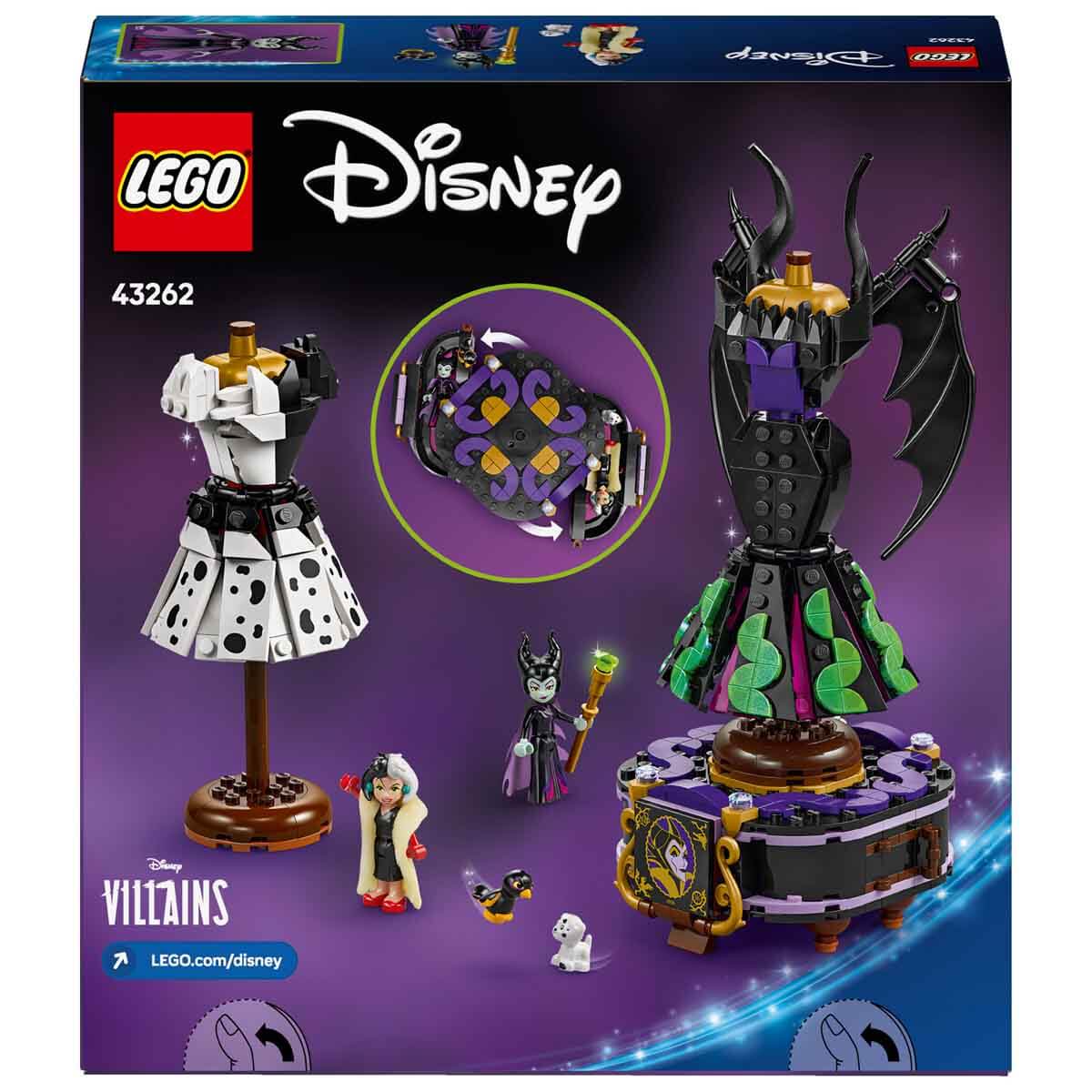 LEGO Disney Malefiz ve Cruella nın Elbiseleri