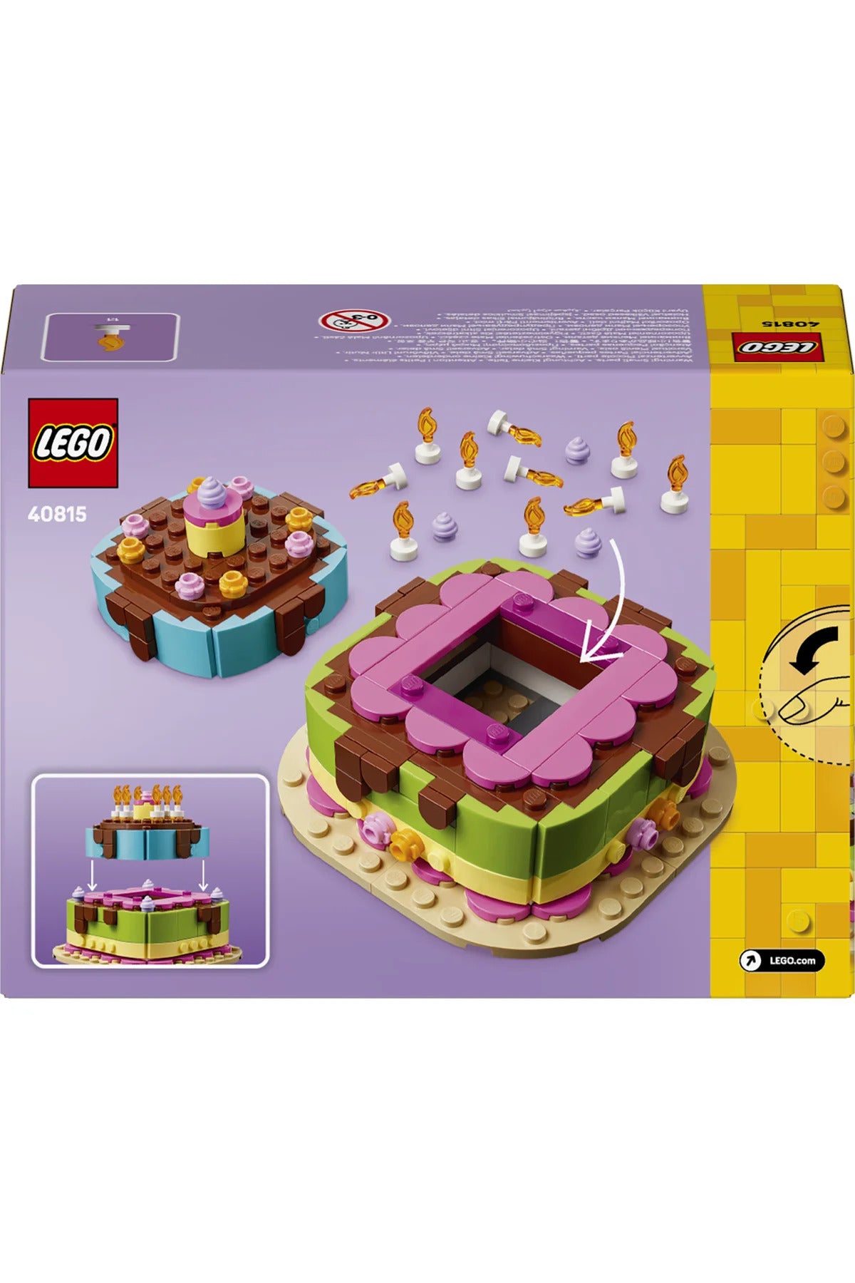 LEGO Icons Doğum Günü Pastası 40815