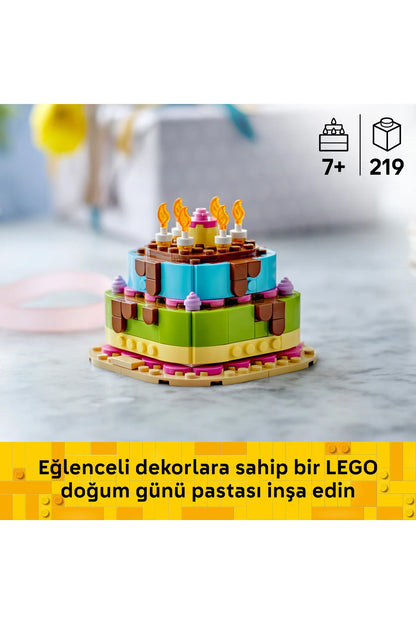 LEGO Icons Doğum Günü Pastası 40815