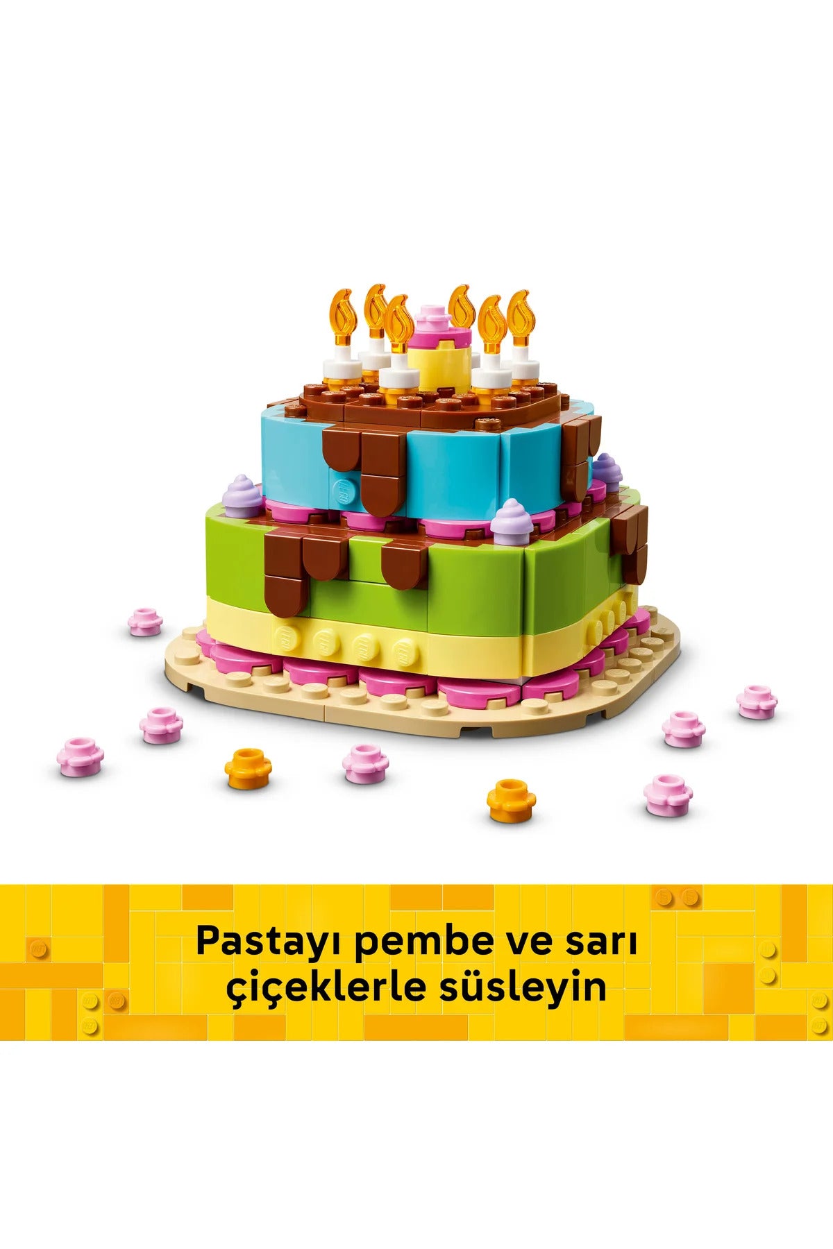 LEGO Icons Doğum Günü Pastası 40815