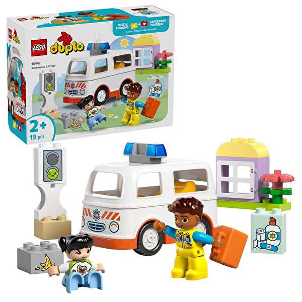 LEGO DUPLO Ambulans ve Sürücü