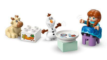 LEGO DUPLO Anna ve Elsa'nın Karlar Ülkesi Şato Partisi 10455