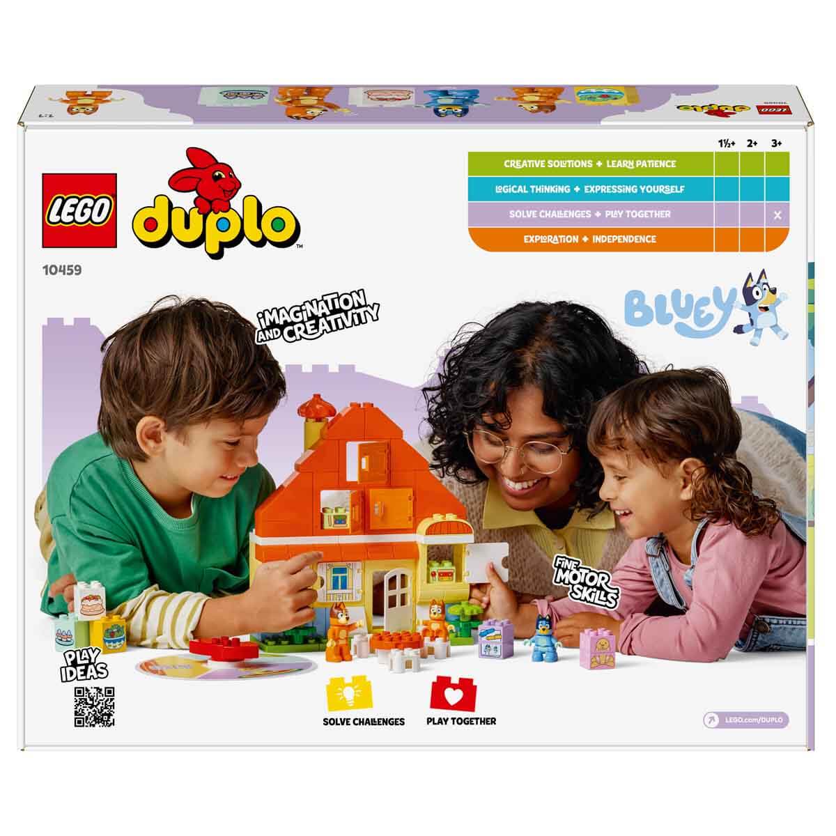 LEGO DUPLO Bluey Ailesinin Evi ve Hafıza Oyunu
