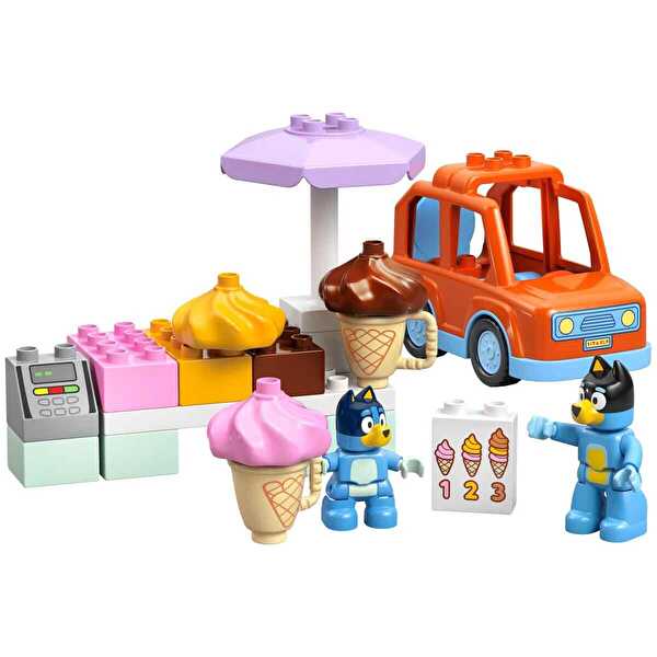 LEGO DUPLO Bluey ile Dondurma Gezisi