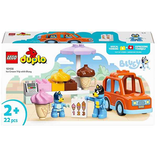 LEGO DUPLO Bluey ile Dondurma Gezisi