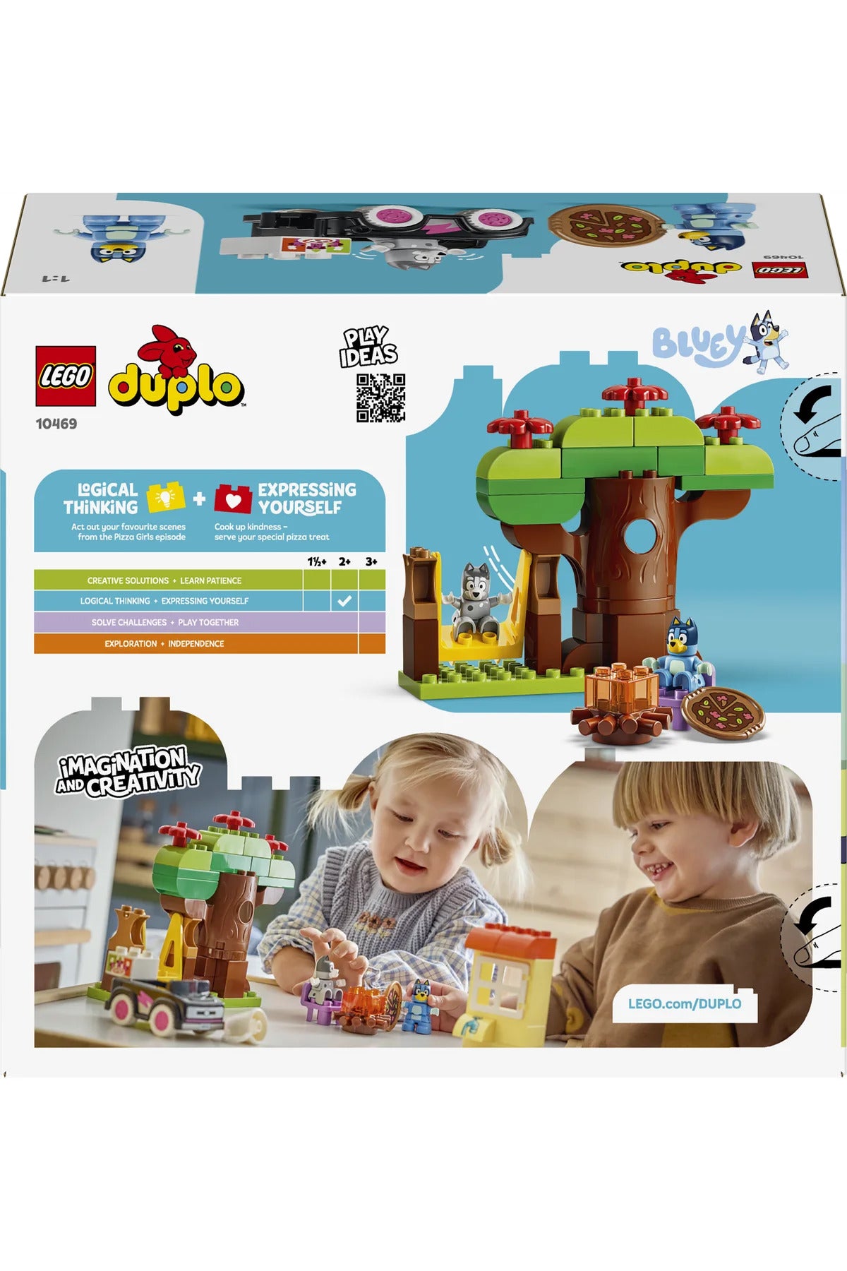 LEGO DUPLO Bluey Pizzacı Kızlar Muffin ve Bluey 10469