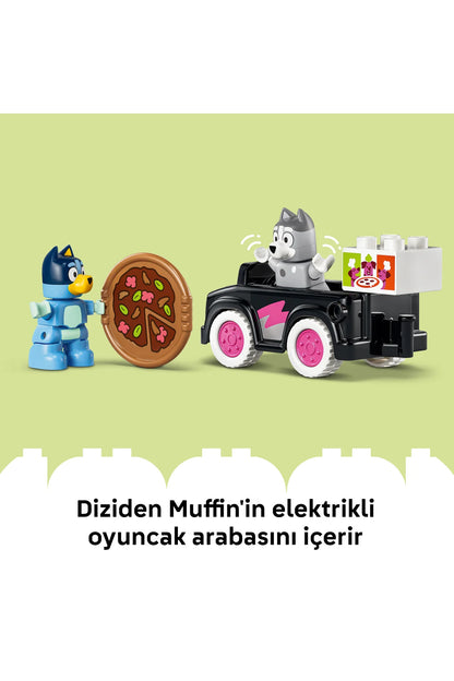 LEGO DUPLO Bluey Pizzacı Kızlar Muffin ve Bluey 10469