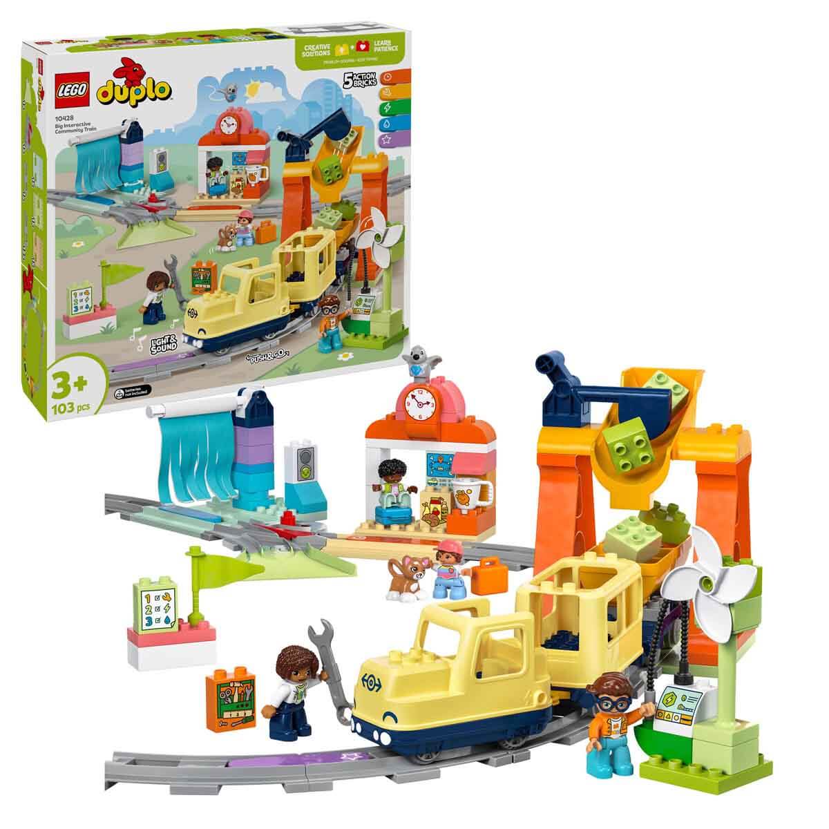 LEGO DUPLO Büyük İnteraktif Mahalle Treni