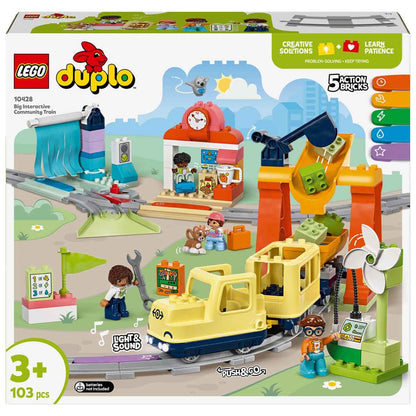 LEGO DUPLO Büyük İnteraktif Mahalle Treni