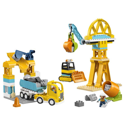 LEGO DUPLO İnşaat Sahası ve Araçları 3ü 1 Arada