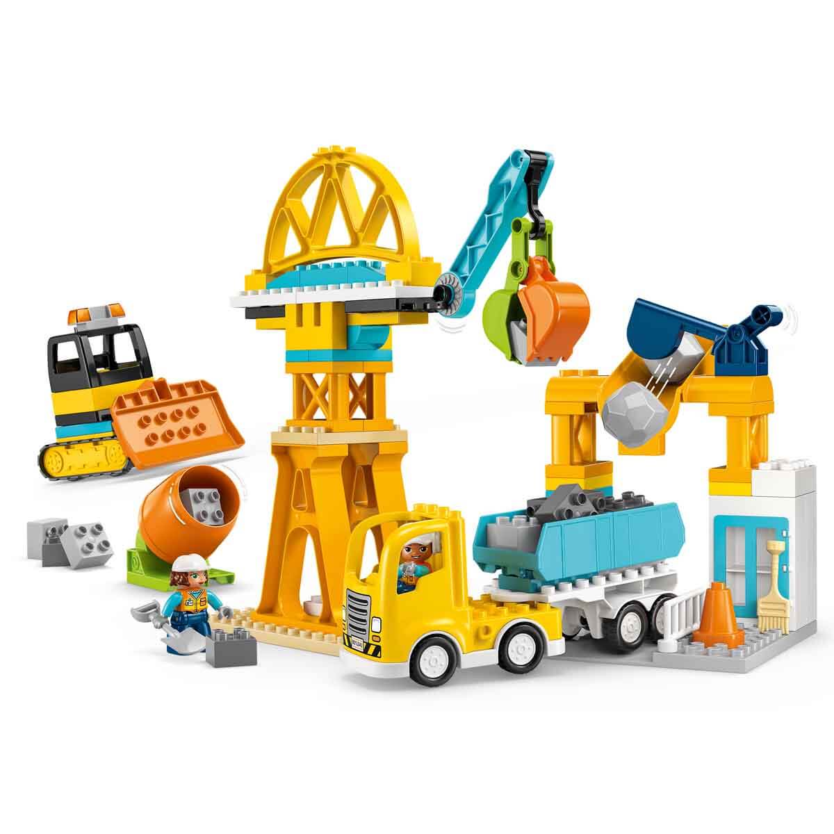 LEGO DUPLO İnşaat Sahası ve Araçları 3ü 1 Arada