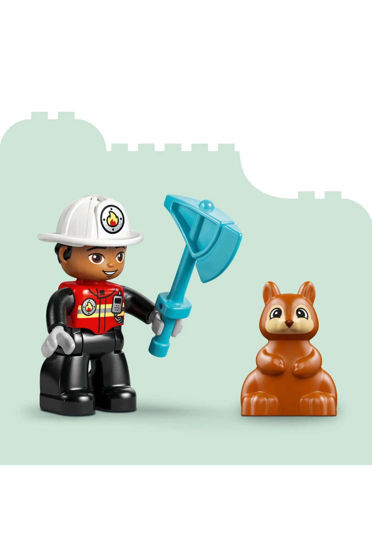 LEGO DUPLO İtfaiyeci ve Aracı Hortumlu 10473