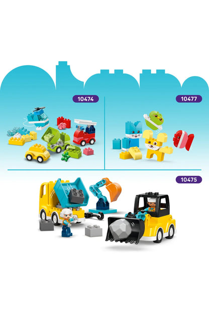 LEGO DUPLO İtfaiyeci ve Aracı Hortumlu 10473