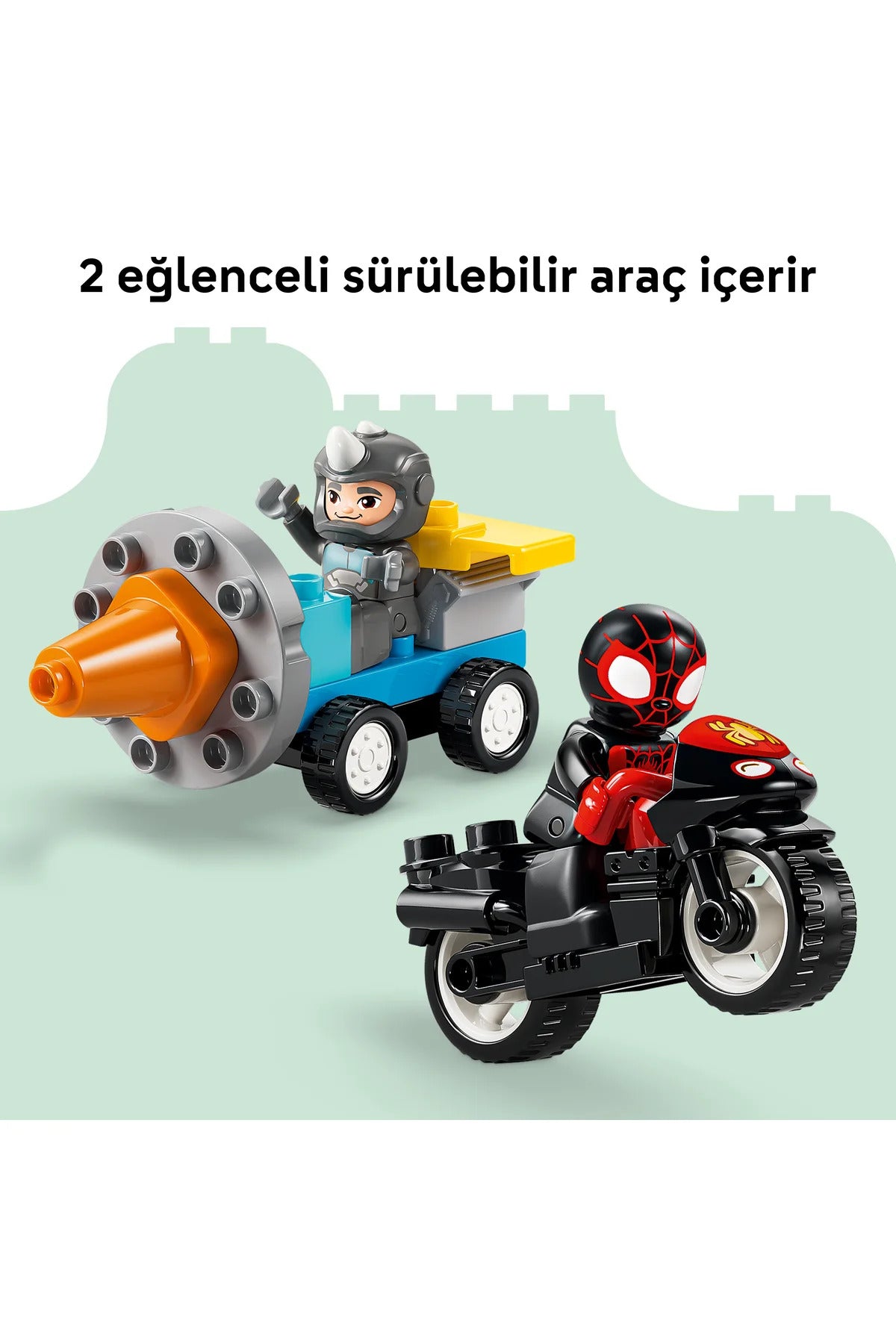 LEGO DUPLO Marvel Spidey Takımı Karargahı 10464