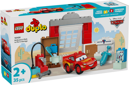 LEGO DUPLO McQueen in Doc'un Garajına Ziyareti 10456
