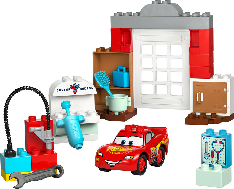 LEGO DUPLO McQueen in Doc'un Garajına Ziyareti 10456