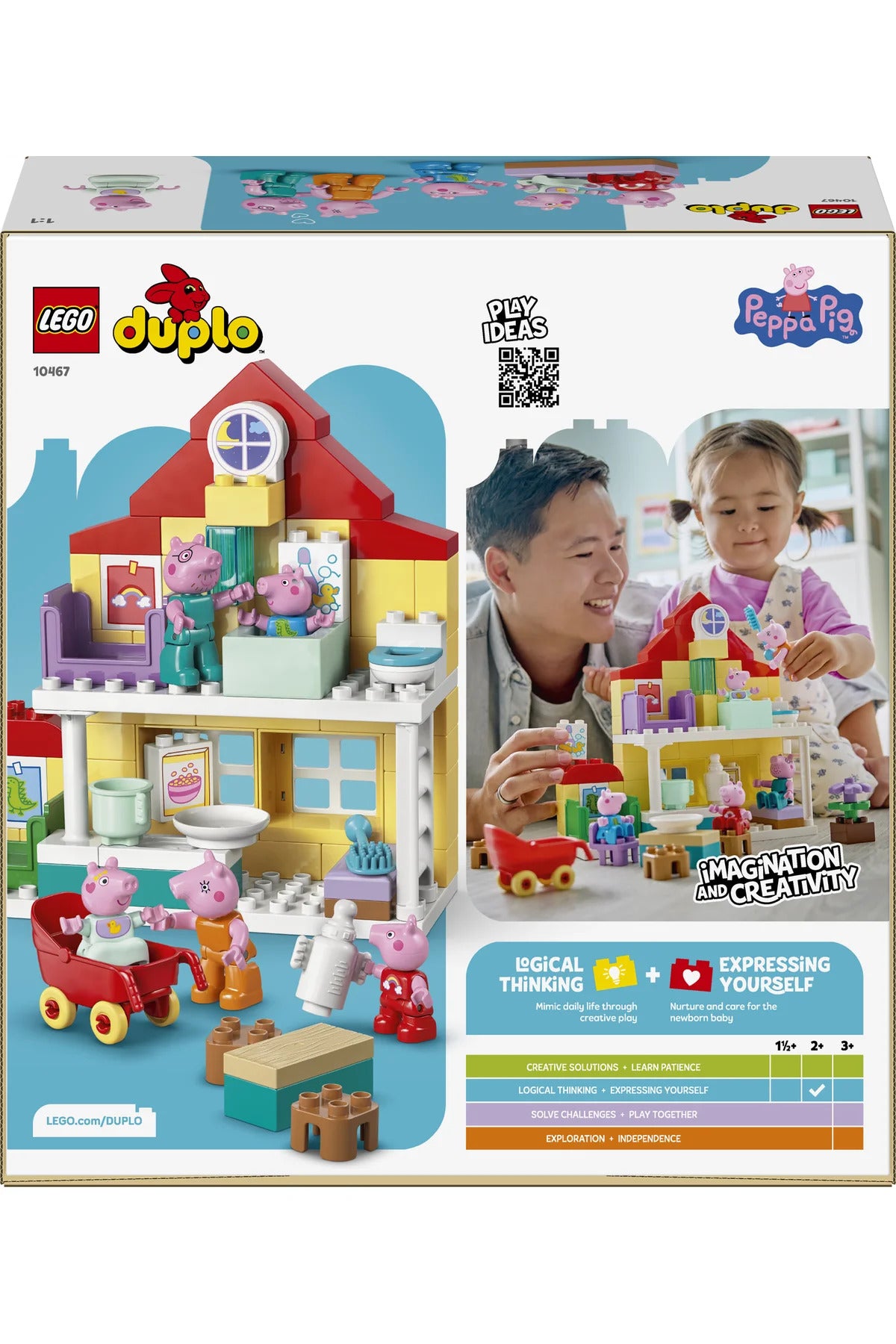 LEGO DUPLO Peppa Pig Aile Evi 10467