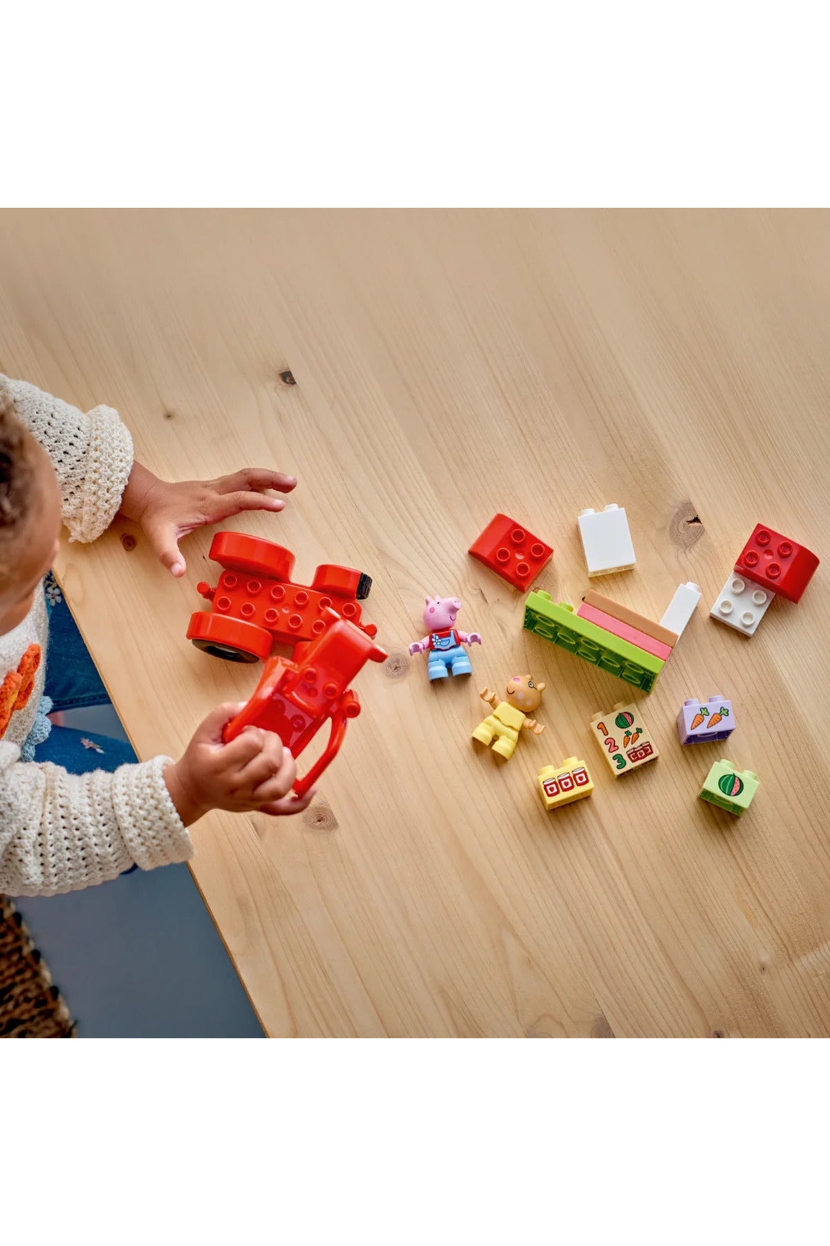 LEGO DUPLO Peppa Pig Traktör ve Pazar 10468