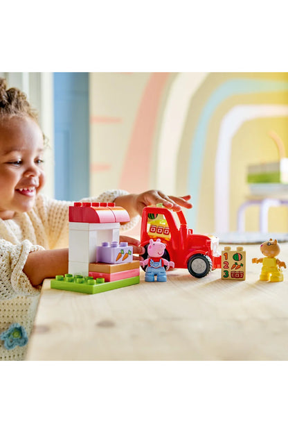 LEGO DUPLO Peppa Pig Traktör ve Pazar 10468