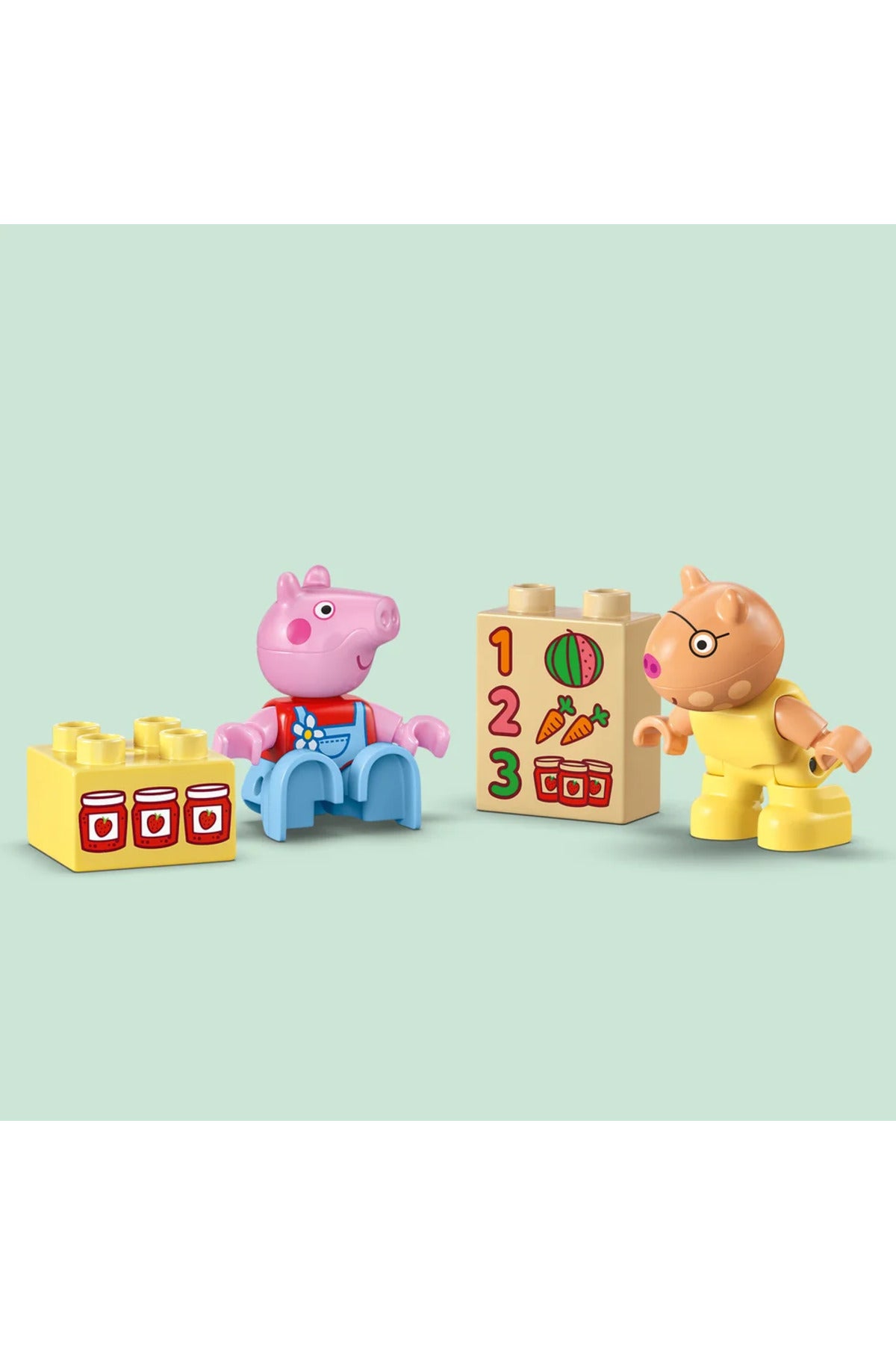 LEGO DUPLO Peppa Pig Traktör ve Pazar 10468