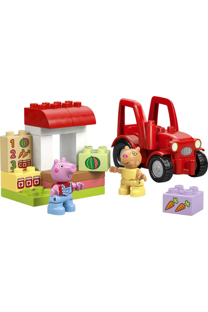 LEGO DUPLO Peppa Pig Traktör ve Pazar 10468