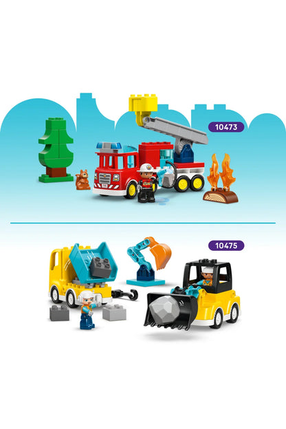LEGO DUPLO Polis Motosikleti Mavi 10471