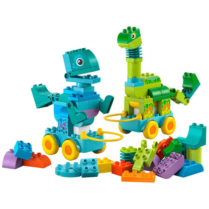 LEGO DUPLO Tekerlekli Dinozorlar 3ü 1 Arada