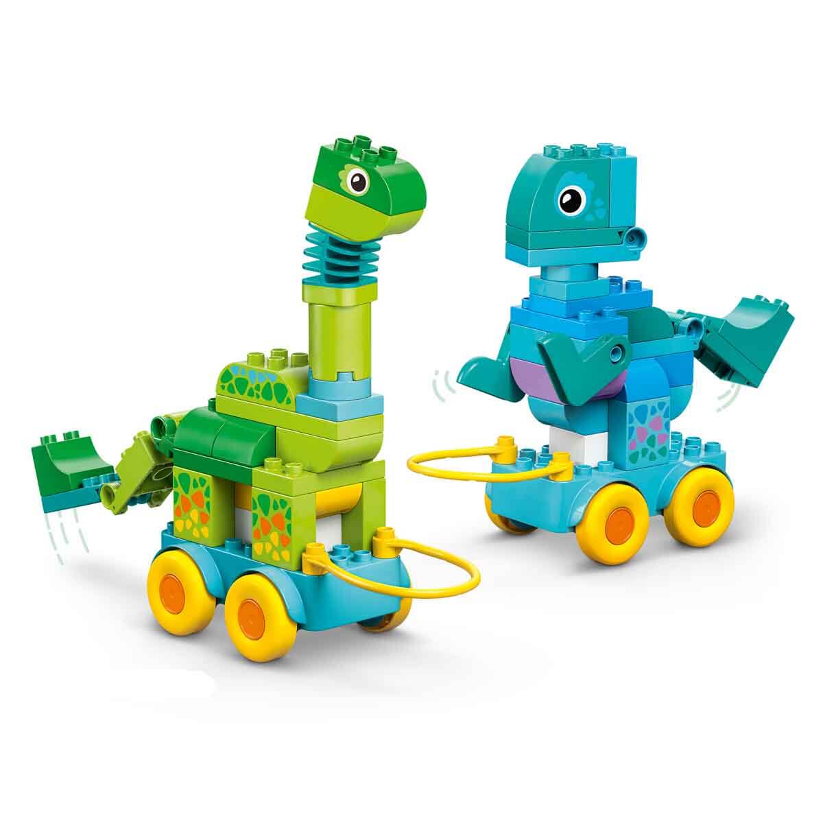 LEGO DUPLO Tekerlekli Dinozorlar 3ü 1 Arada