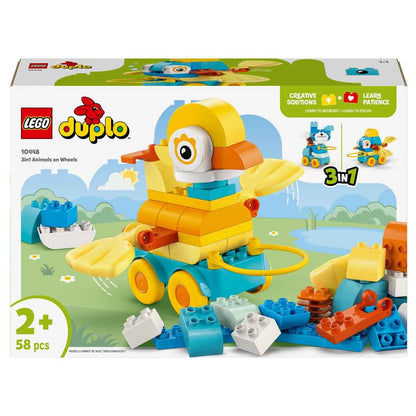 LEGO DUPLO Tekerlekli Hayvanlar 3ü 1 Arada