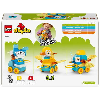 LEGO DUPLO Tekerlekli Hayvanlar 3ü 1 Arada