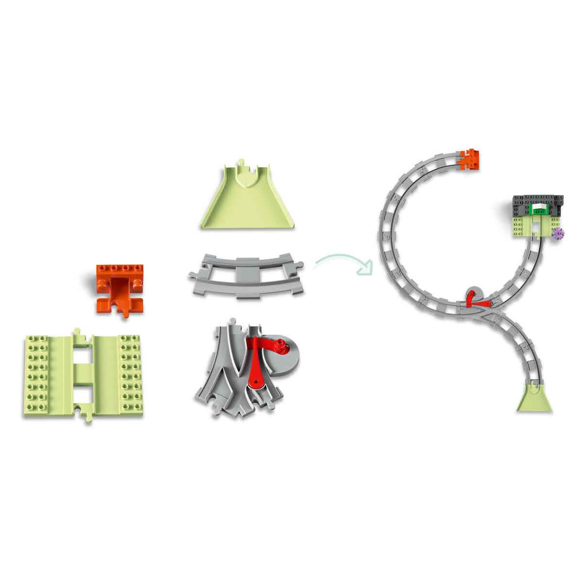 LEGO DUPLO Tren Tüneli ve Rayları