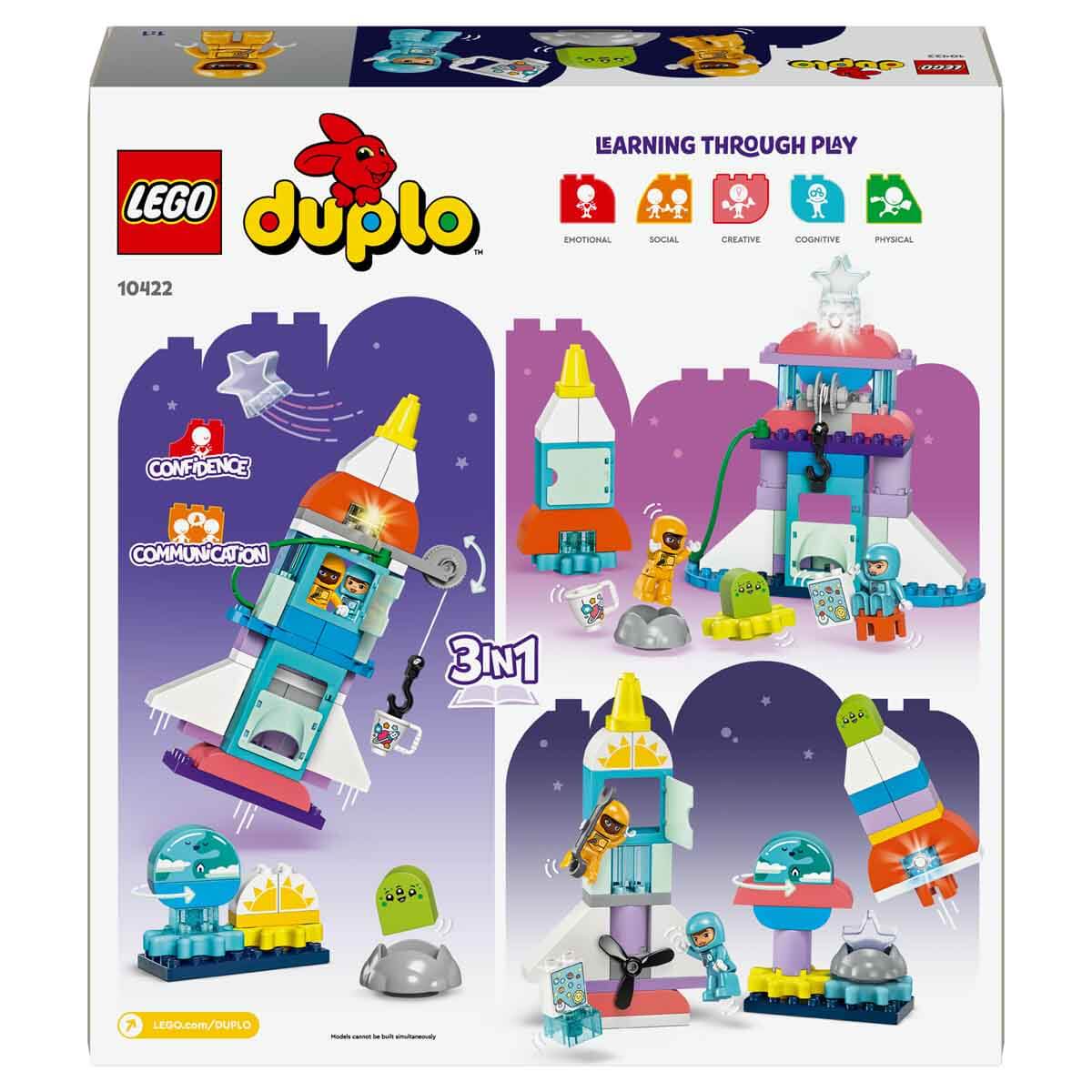 LEGO DUPLO Uzay Mekiği Macerası 3ü 1 Arada