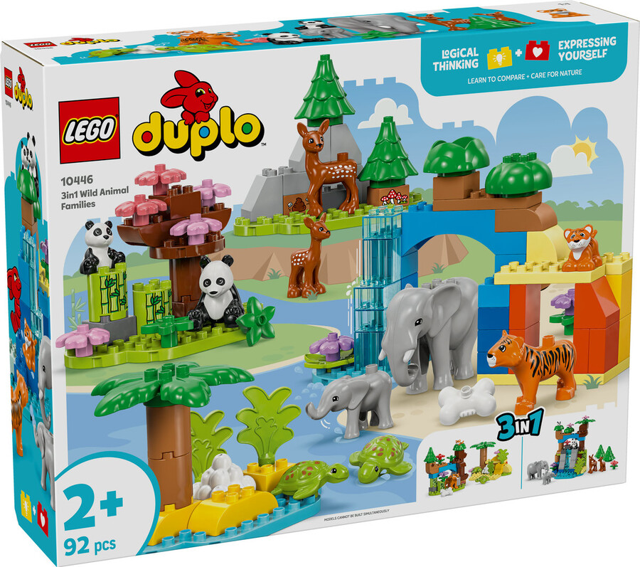 LEGO DUPLO Vahşi Hayvan Aileleri 3ü 1 Arada 10446