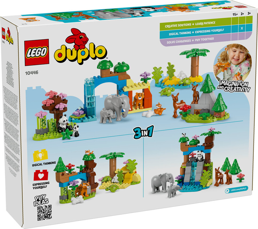 LEGO DUPLO Vahşi Hayvan Aileleri 3ü 1 Arada 10446