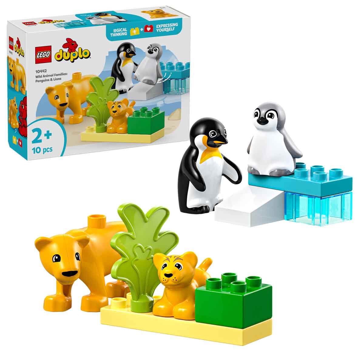 LEGO DUPLO Vahşi Hayvanlar Penguenler ve Aslanlar