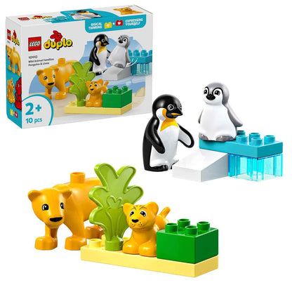 LEGO DUPLO Vahşi Hayvanlar Penguenler ve Aslanlar
