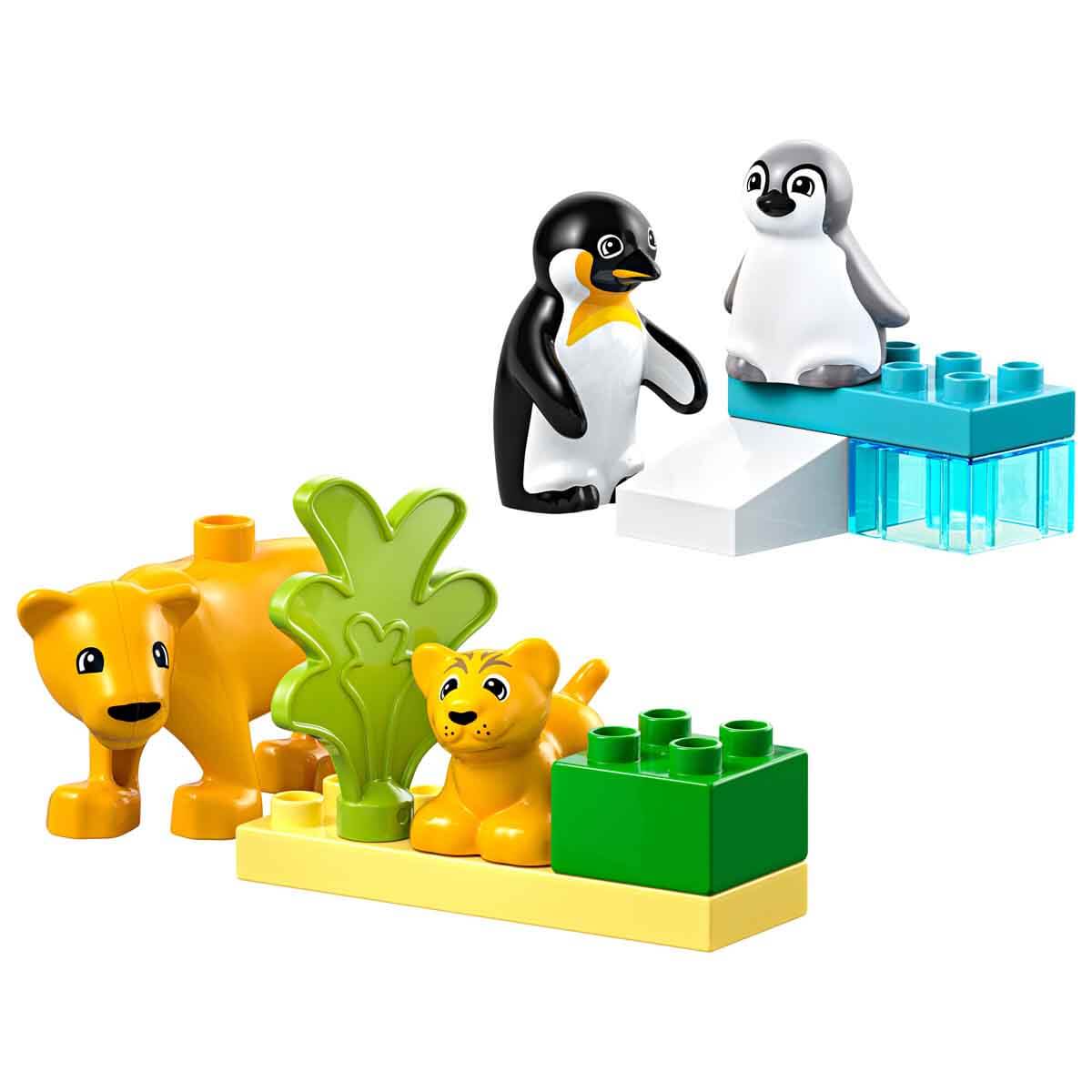 LEGO DUPLO Vahşi Hayvanlar Penguenler ve Aslanlar