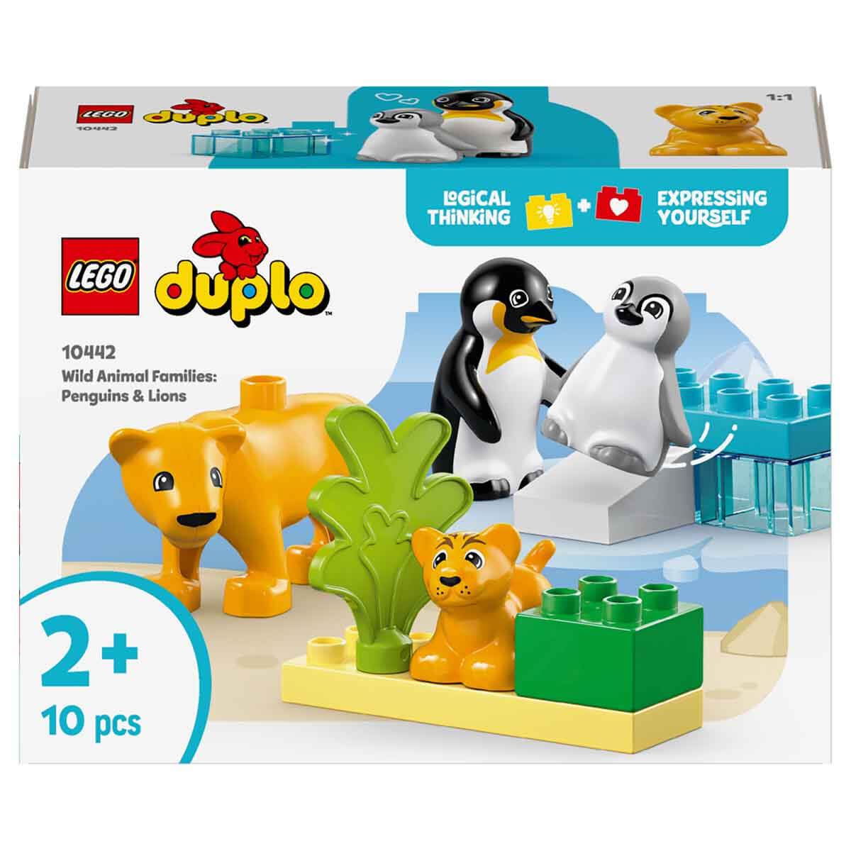 LEGO DUPLO Vahşi Hayvanlar Penguenler ve Aslanlar