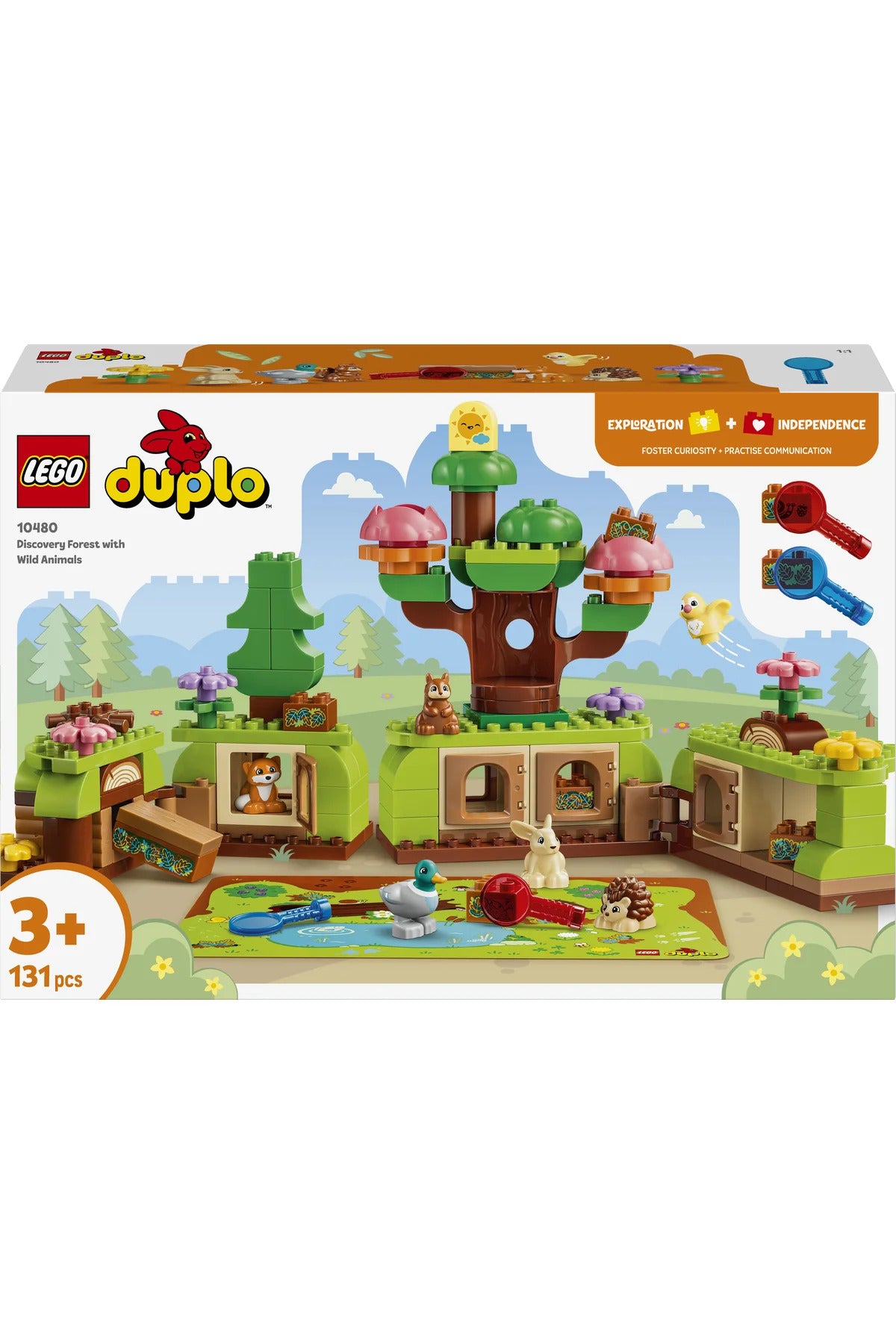 LEGO DUPLO Vahşi Hayvanlarla Keşif Ormanı 10480
