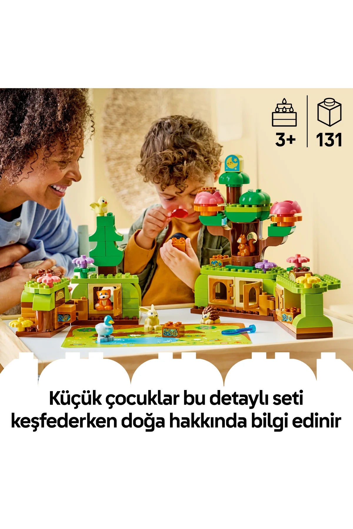 LEGO DUPLO Vahşi Hayvanlarla Keşif Ormanı 10480