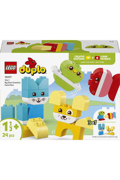 LEGO DUPLO Yaratıcı Sevimli Hayvanlar 3ü 1 Arada 10477
