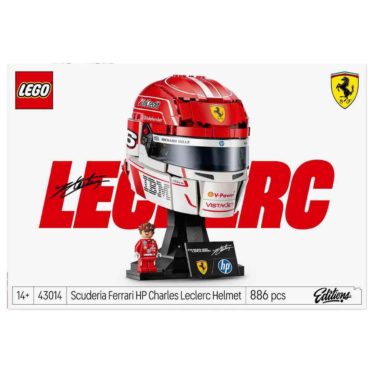 LEGO Editions Scuderia Ferrari Charles Lecler Kask
